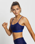 SUSTAINABLE SPORTS BRA INFRASPINATUS - INDIGO