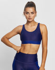SUSTAINABLE SPORTS BRA PECTORALIS - INDIGO