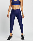 SUSTAINABLE MID WAIST LEGGINGS VASTUS - INDIGO